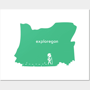 Exploregon Posters and Art